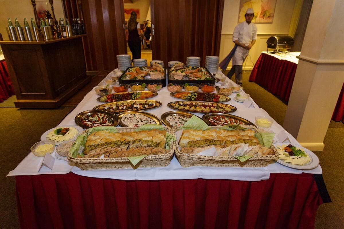 Buffet vom Partyservice Strehl