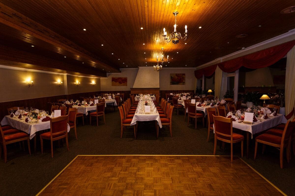 Festsaal im Restaurant Strehl